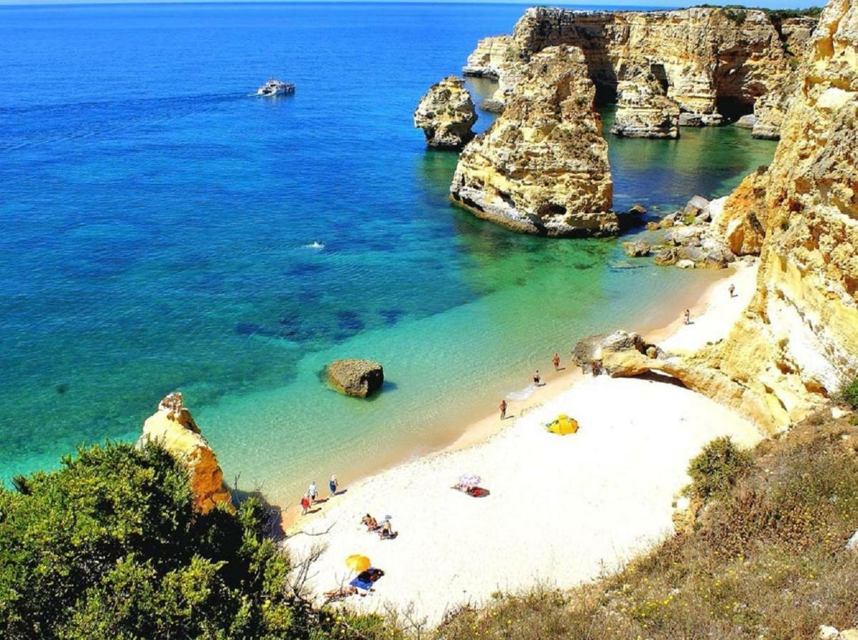 Apartamentos Roja Sol Albufeira Eksteriør bilde